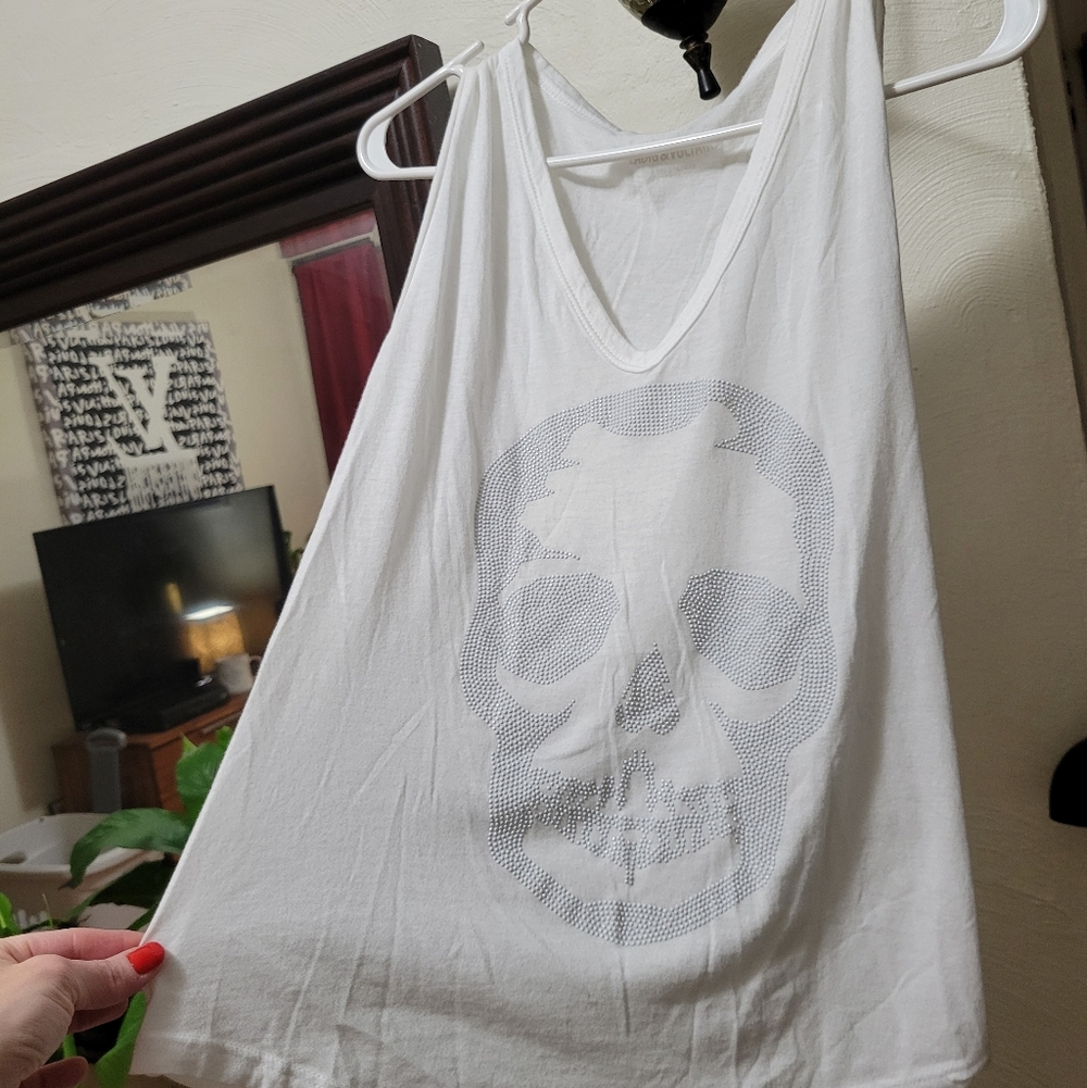 Zadig & Voltaire Bead Skull Tank S